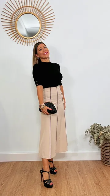 Falda Midi Amazona